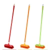 Plastic floor brush, hard wire, durable and wear-resistant, factory direct sales, iron rod flower handle Item Picture